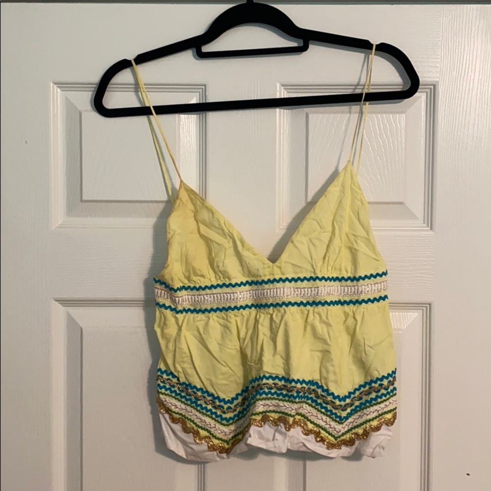 Tibi embellished cami top